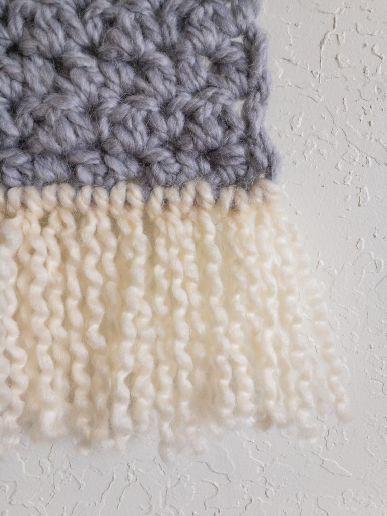 crochet wall hanging