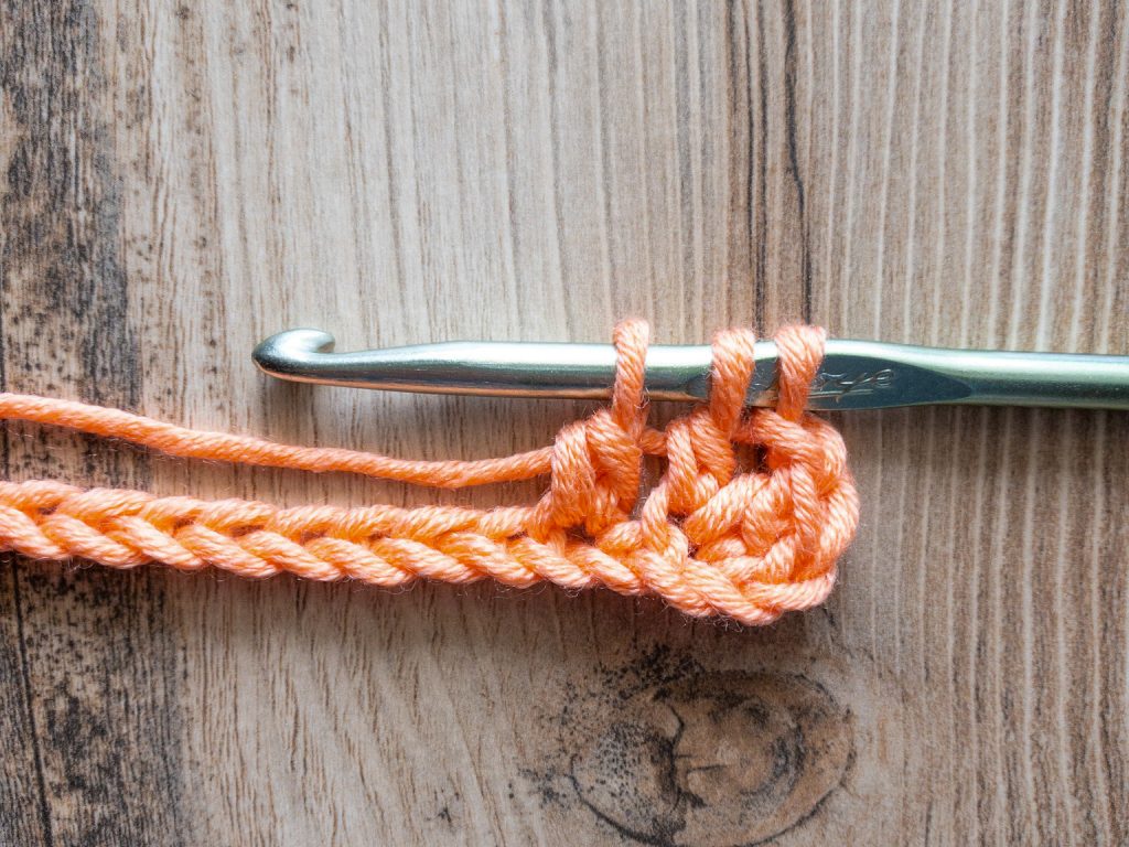 crochet v stitch tutorial