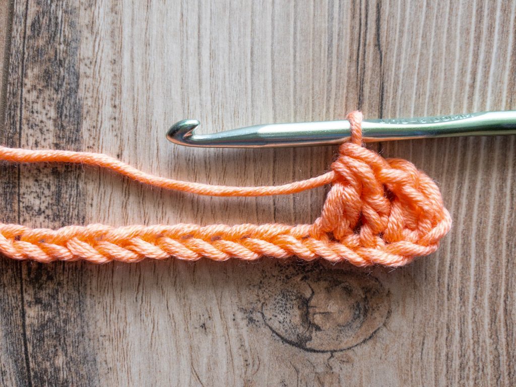 crochet v stitch tutorial