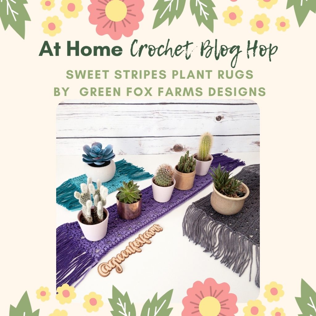 crochet plant rugs