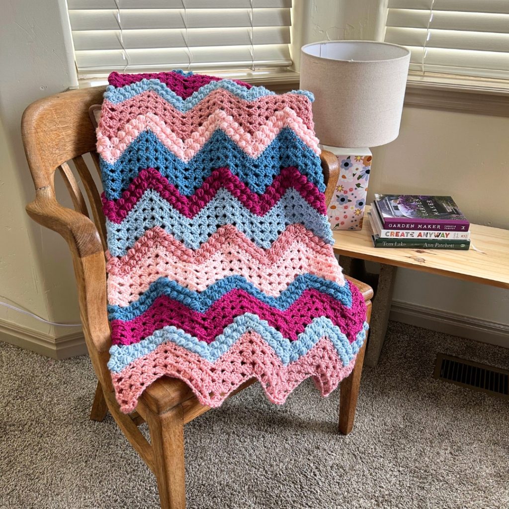 Skipping Pebbles Crochet Pattern is an easy way to make your home feel like a cottage.
